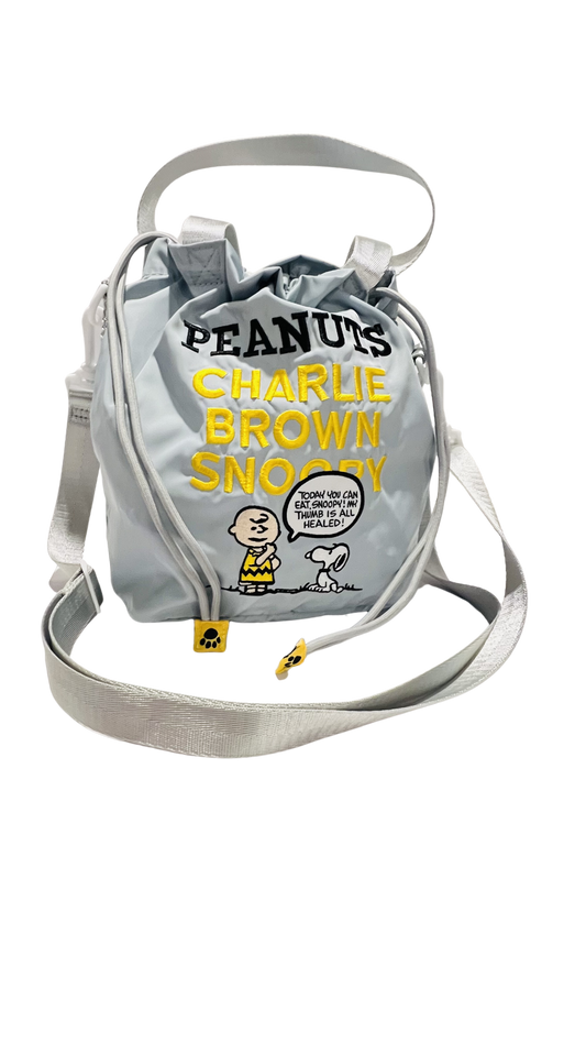Snooppy Shoulder Drawstring Bag