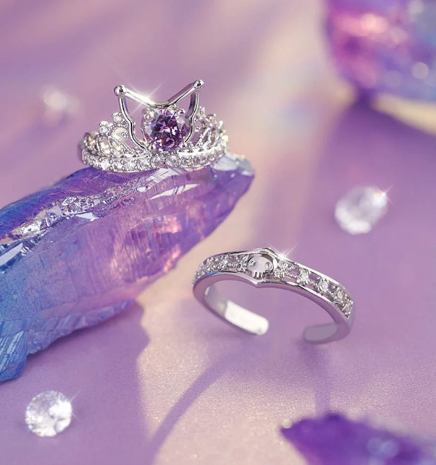 Kuromi "Love Never Fails"
Ring Set Gift