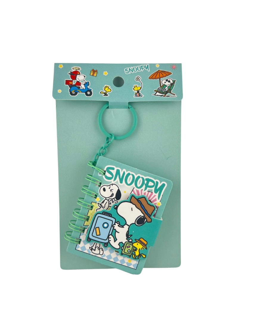Snoopy small Notebook Keychain